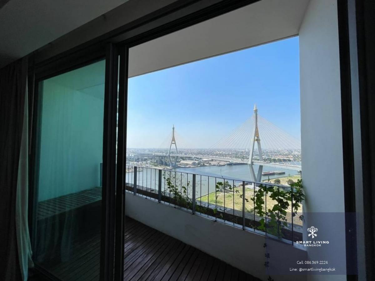 Sell with tenant til Mar 25Living by the River with huge view, big balcony