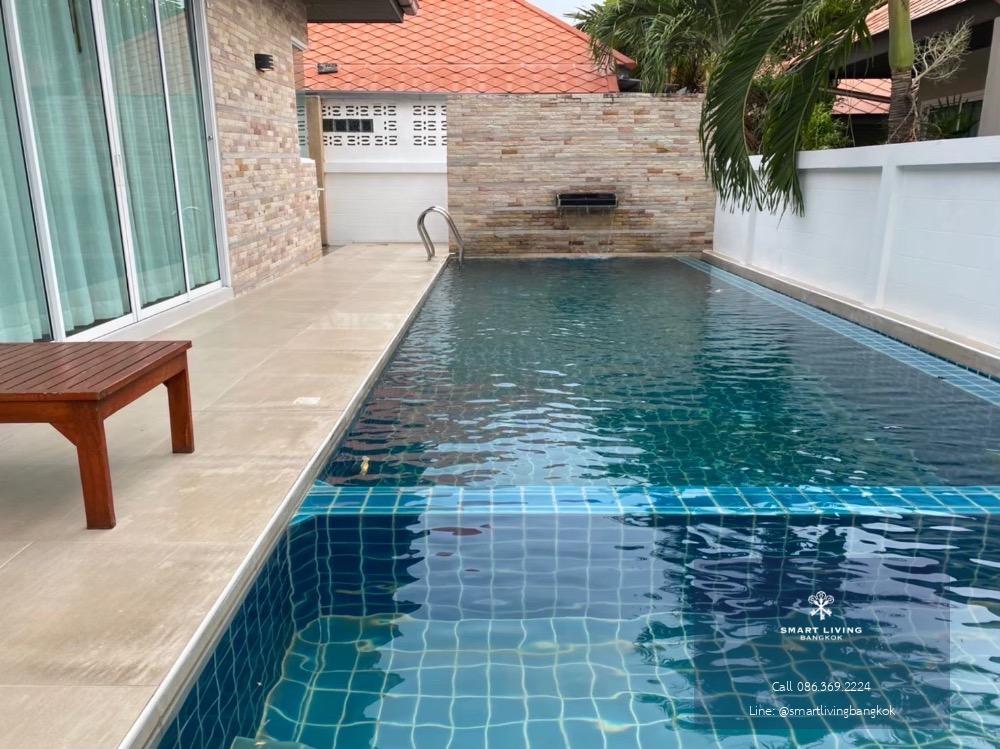 🔥 ขายด่วน The Ville jomtien pool Villa , 3 ห้องนอน