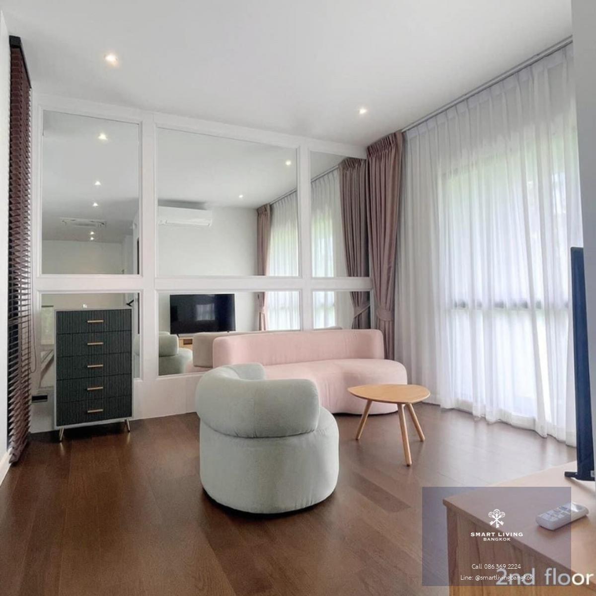 📢👇 Luxury house and compound with good security at Bugaan krungthep kreetha fully furnished with in-house lift, easily traveling in many routes, near numerous mall, schools, hospitals