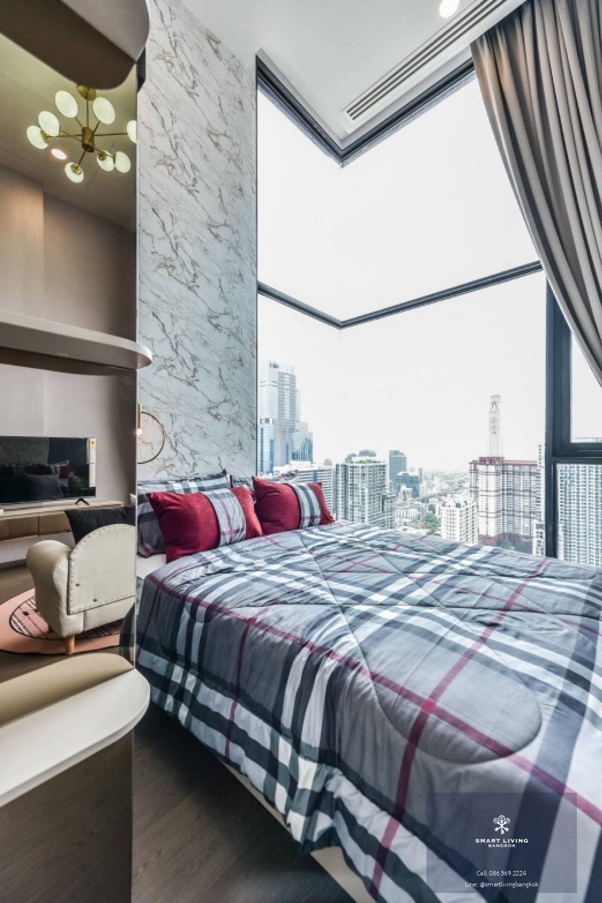 📢👇Grab or gone. One of the good location in BKK, near Shopping center such as Siam square, MBK mall, Platinum, and also near University and schools. Fully nice furnished, unblocked view