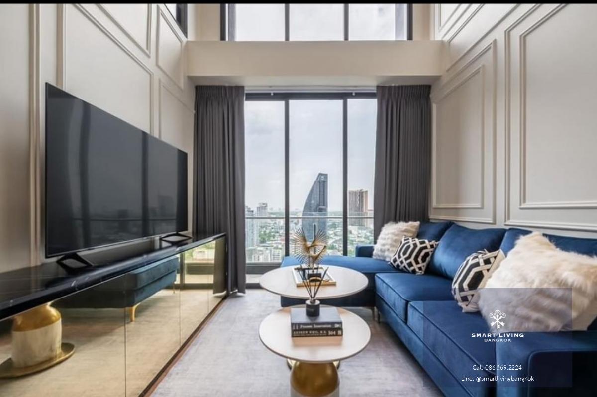 📢👇 JUNIOR PENTHOUSE DUPLEX for rent and sale in one of luxury condo in Sukhumvit , Thonglor area, unblocked view, nice decoration.close to BTS