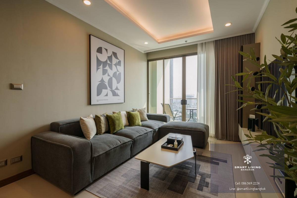 📢👇Living in the center of Bangkok, close to Em district: Emporium, EmQuartier, Emsphere, IKEA. 2 bedrooms corner unit near BTS Phromphong, unblocked view