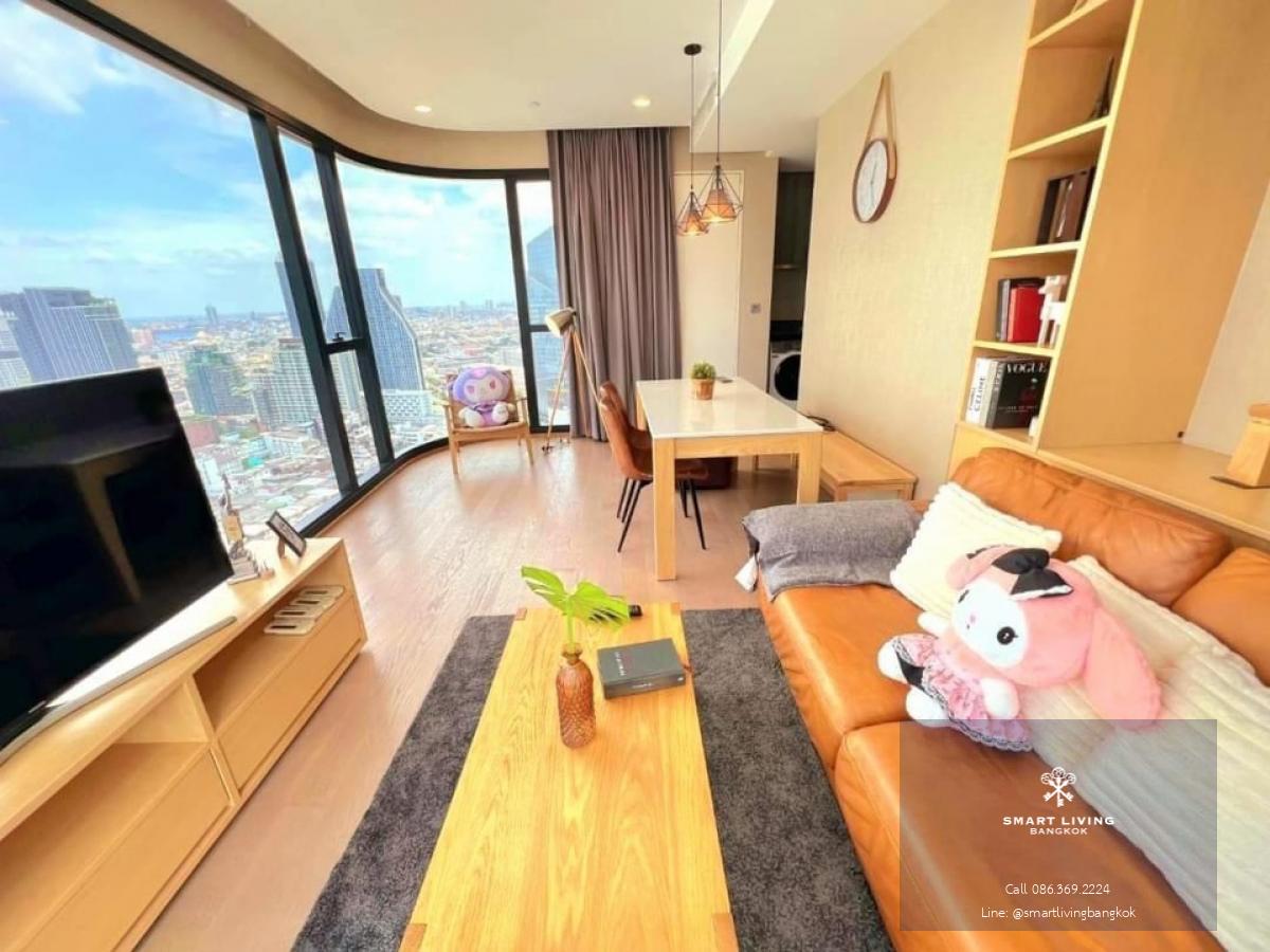 📢👇 Brand new unit and project for rent , 2 bedrooms near Lumpini park, Royal  sport club ,  Samyan Mitrtown, Siam Square, Chulalongkorn university , huge unblocked view, fully furnished and ready to move in at Ashton Chula Silom