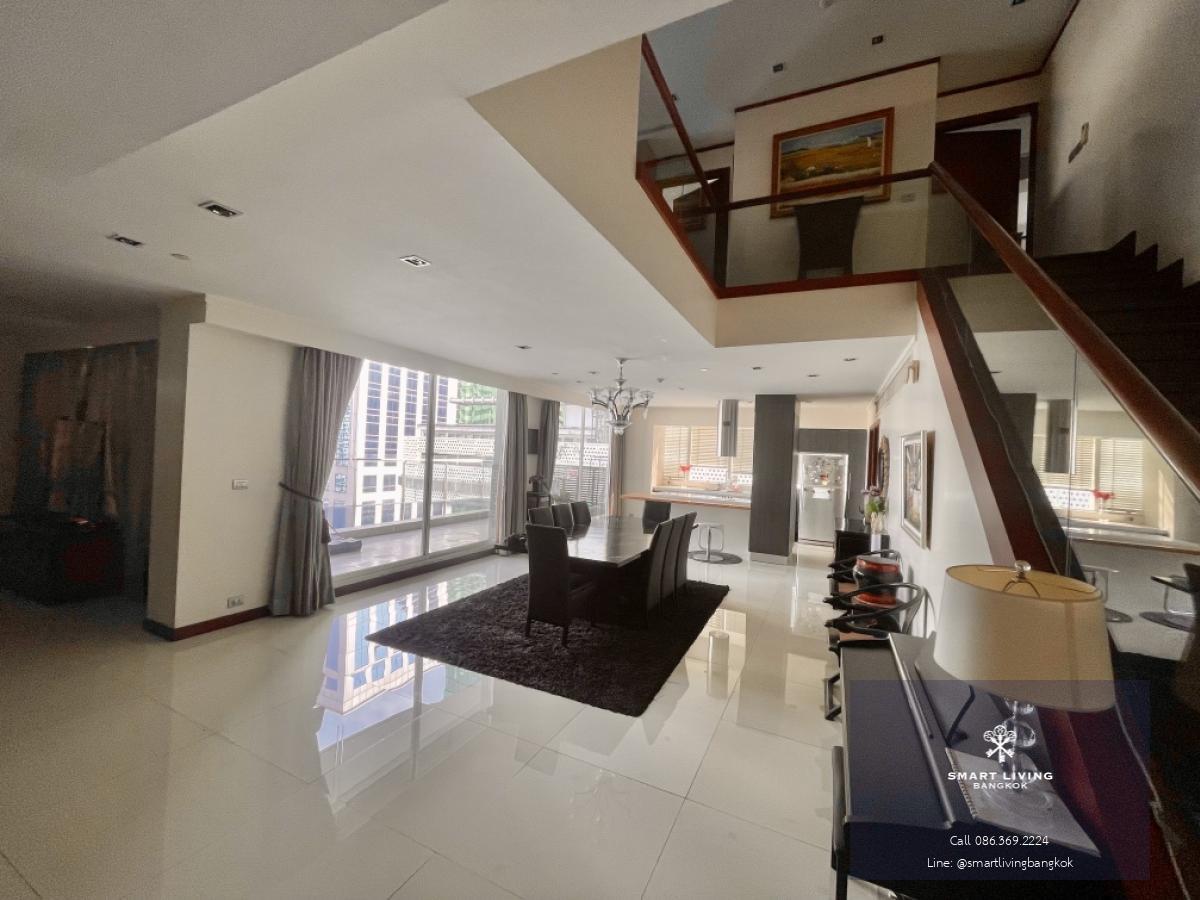 📢👇Luxury Duplex unit with private pool, located in Em district, fully furnished *Present tenant contract til End of May 24