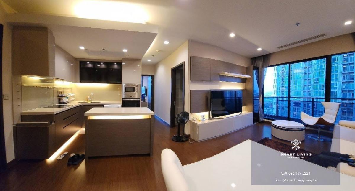 📢👇 Sell with tenant contract til January 2026 Corner unit at Ivy Ampio for rent / sale , near The Street, Central Rama 9, fully furnished, ready to move in