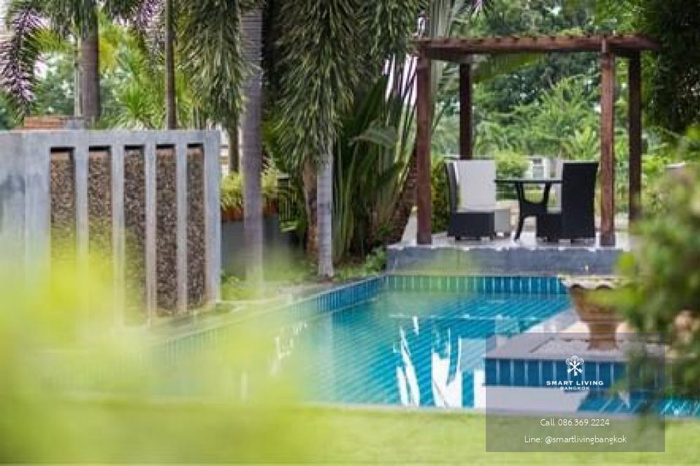 📢👇Luxury pool Villa at horseshoe point village Pattaya, good compound, high security, quiet and peaceful with garden, private pool