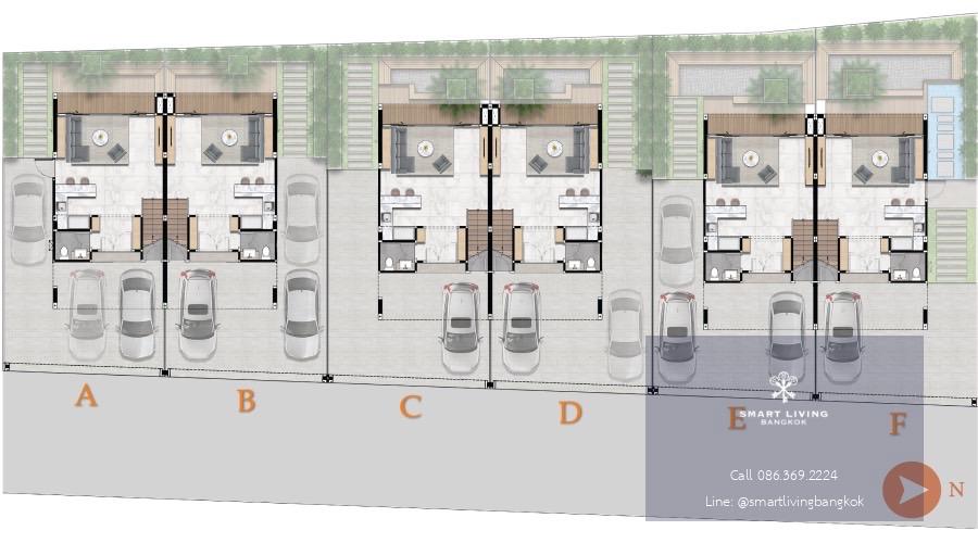 For sale Townhome ladprao 71 ใกล้ BTS โชคชัย4 และ Central East Ville