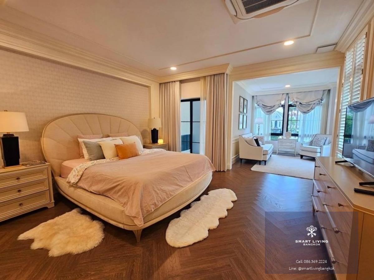 📢👇 Sell / rent a luxury house at Nantawan Rama 9-New Krungthep Kreetha Village (Nantawan Rama9-New Krungthep Kreetha), convenient to travel on many routes.