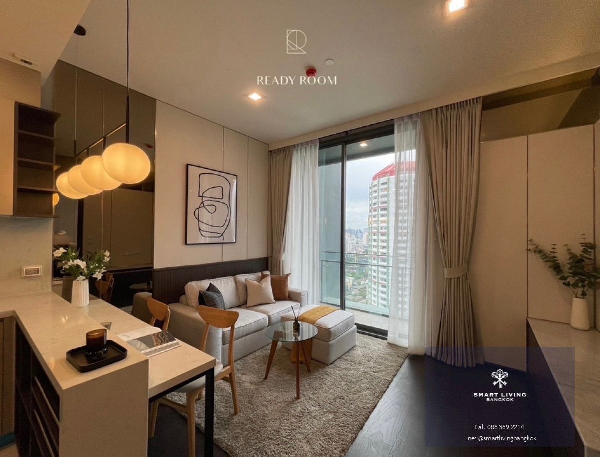 ✨ 👍Available 26/3/25
 Luxury project at Laviq Sukhumvit 57 for rent / sale only few steps to BTS, surrounding with many popular restaurants and coffee shops , unblocked view, big balcony, fully furnished, ready to move in