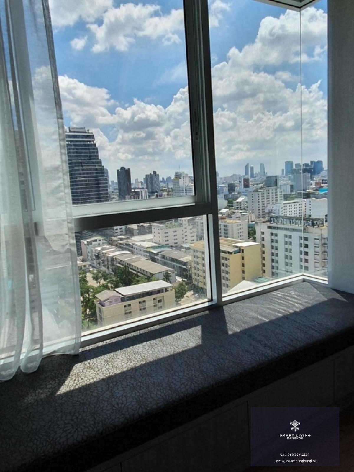 📢👇Reasonable and worth price for living or investing at Supalai Elite Phayathai , high-end condo located in great location next to Si Ayutthaya Road where connected to many important business roads, facing north side, the best location in the building no