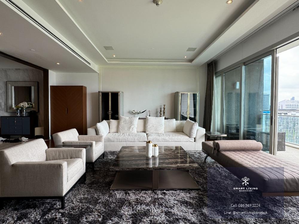 🔥The Best price Penthouse 185 Rajadamri for sale 38X,000 / sq.m with luxury furniture📢  Exclusive unit with 2 superb views of Sport club and Lumpini park. Ready to visit and move in call 086-369-2224.