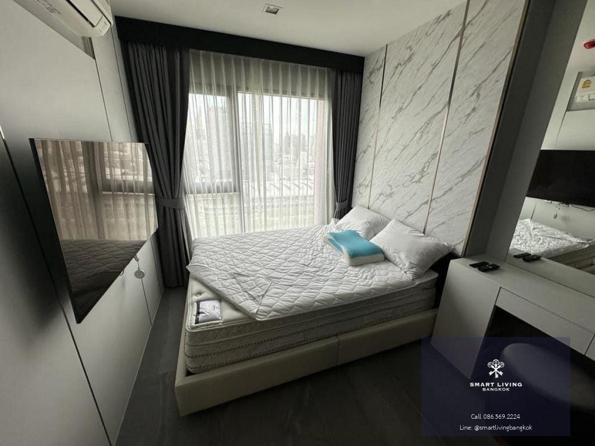 📢👇 Special Combine unit at Life Asoke Hype, open view to Makkasan airport link, Fully furnished with high quality Interior, near fortune town, Central Rama 9