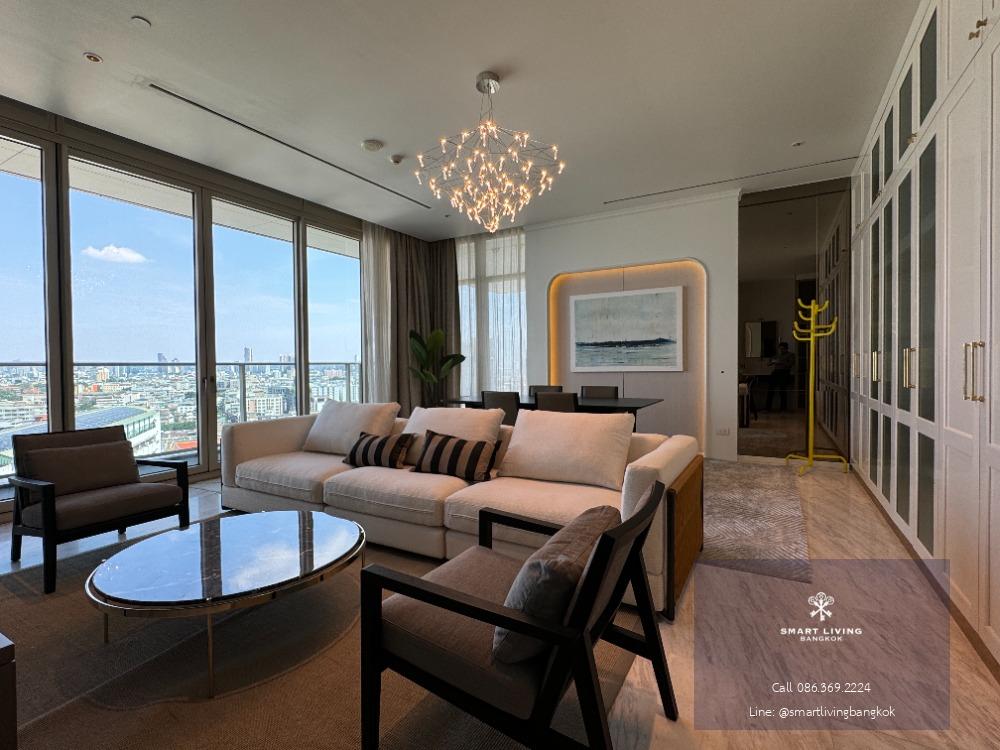 🌃ห้องสวยริมแม่น้ำ Four seasons private residences 3นอน เฟอร์หรู ตกแต่งครบ วิวไอคอนสยาม พร้อมเข้าอยู่!!