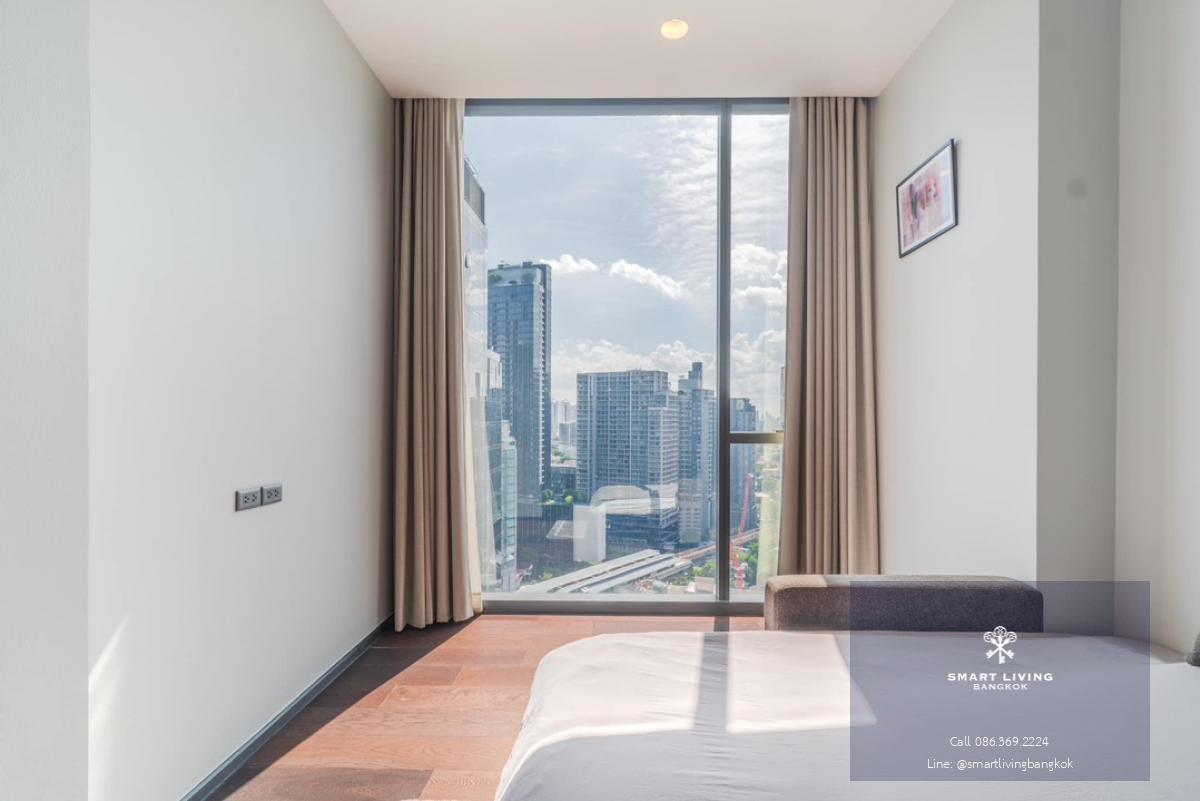 📢👇 Sell with tenant til 01/12/2026Luxury project at Laviq Sukhumvit 57 for rent / sale only few steps to BTS, surrounding with many popular restaurants and coffee shops , unblocked view, big balcony, fully furnished, ready to move in