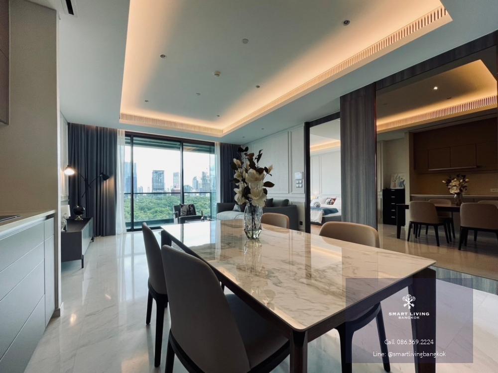 📢👇 Rare item big size unit for 1 bed at Sindhorn Tonson , The most luxury brand new project and  unit in prime area , timeless view of Lumpini park, peaceful and quiet , fully luxury modern decoration , ready to move in