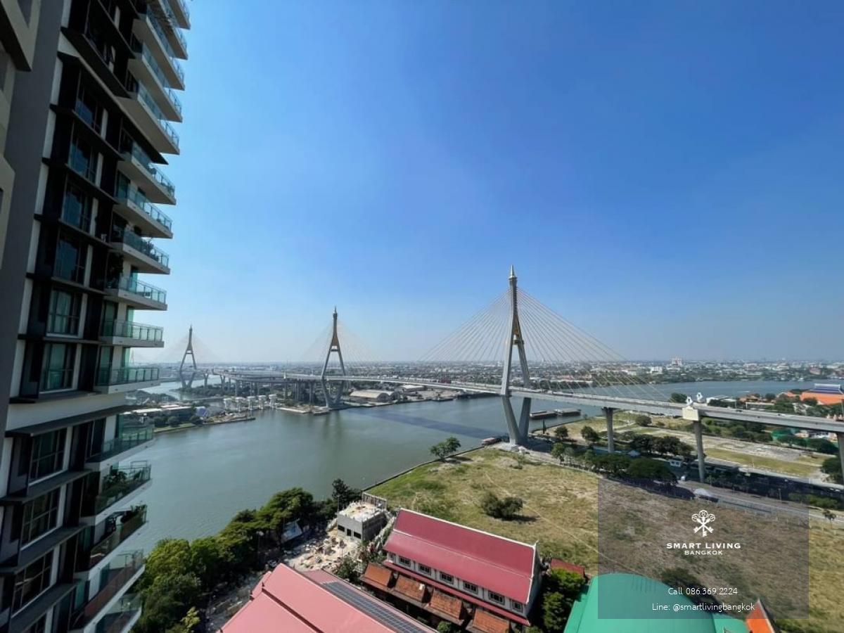 Sell with tenant til Mar 25Living by the River with huge view, big balcony