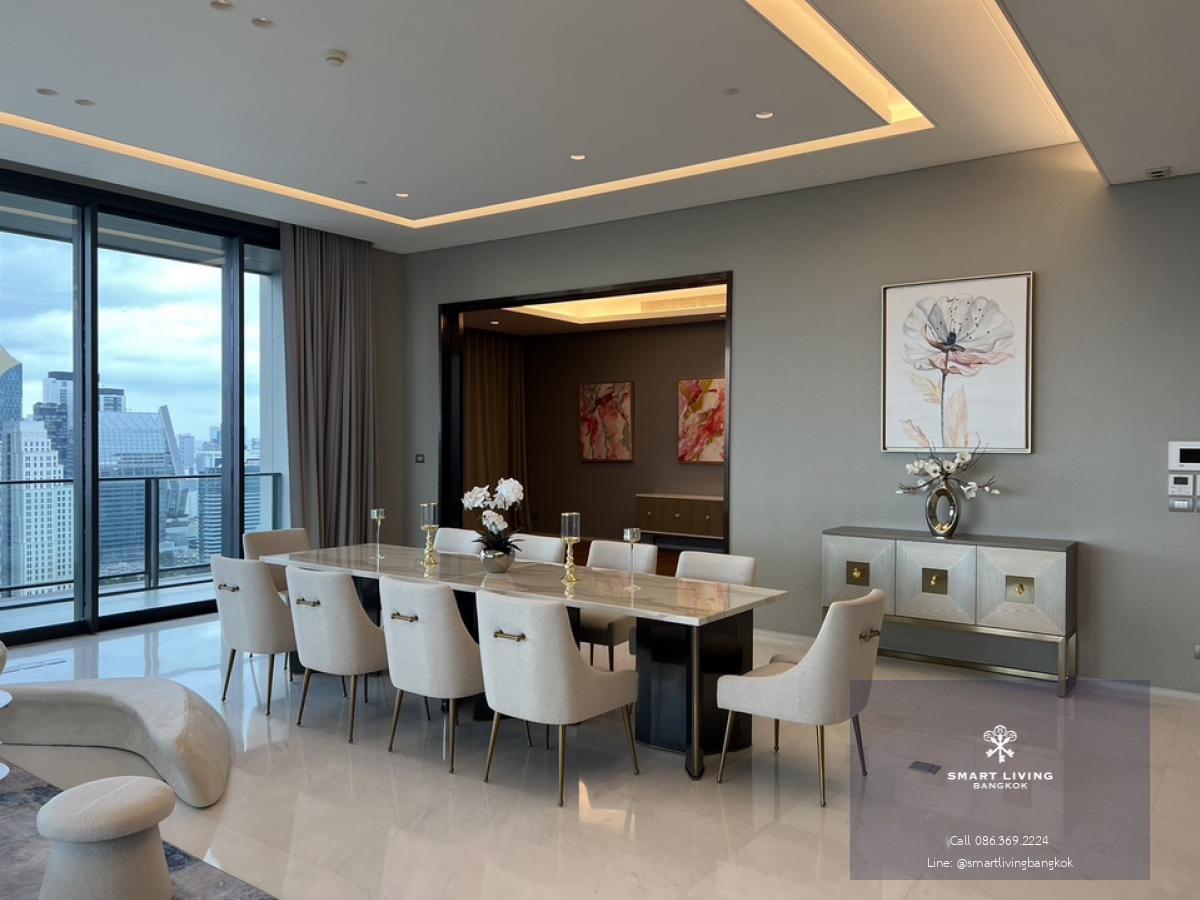 📢👇Rare item! Luxury penthouse for sale with tenant ( rental 550k) , nice modern decoration decor, fully furnished , unblocked green view, next to Velaa community mall, near Lumpini park