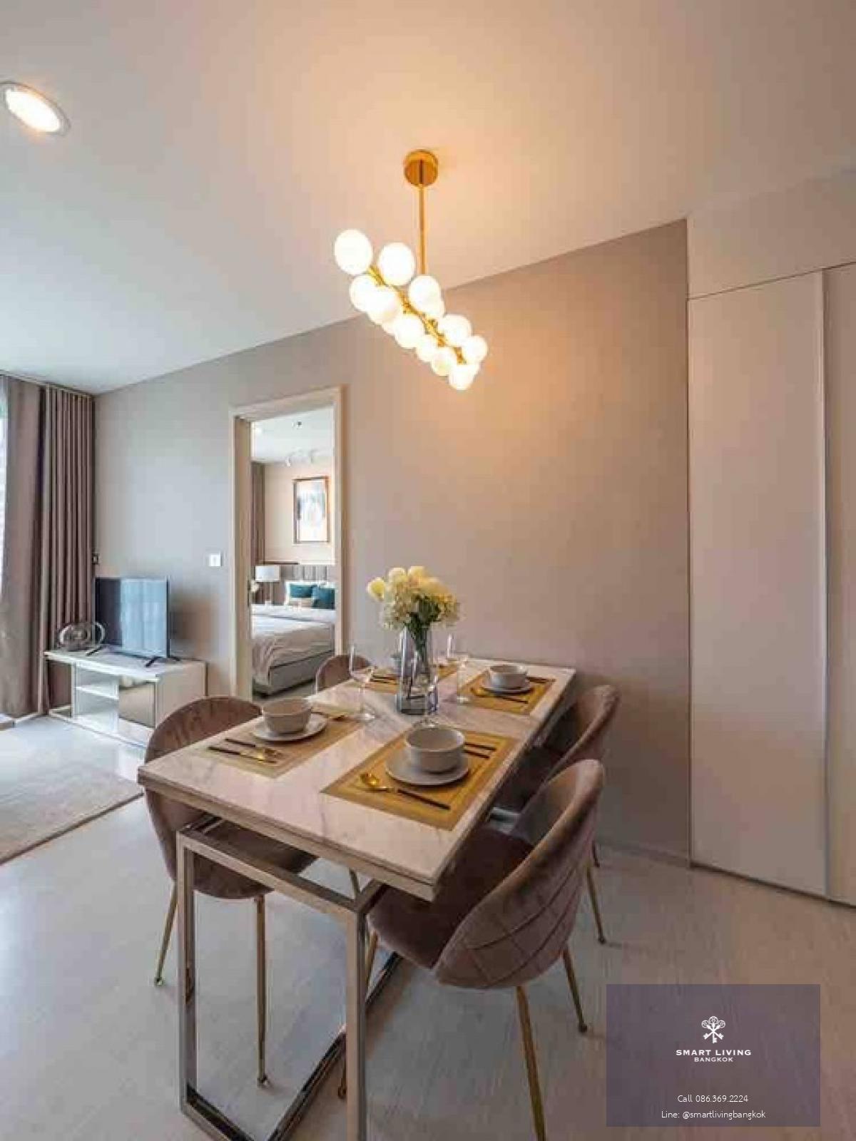 📢👇Affordable and worth price for living or investing at Rhythm Sukhumvit 42 as located very close to BTS and surrounded by many malls, restaurants, international schools