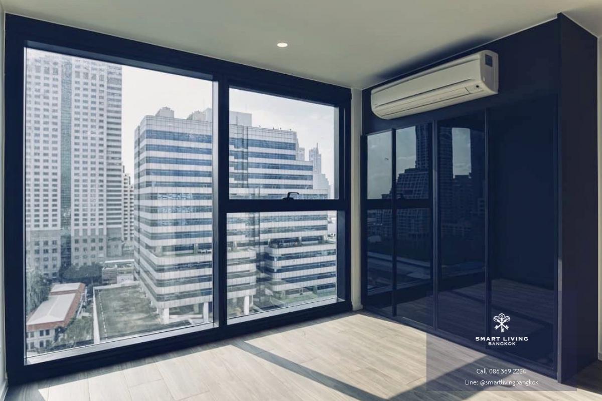 📢👇 Brand new project and unit at The Loft Silom-Tanon Pramuan, unblocked city view