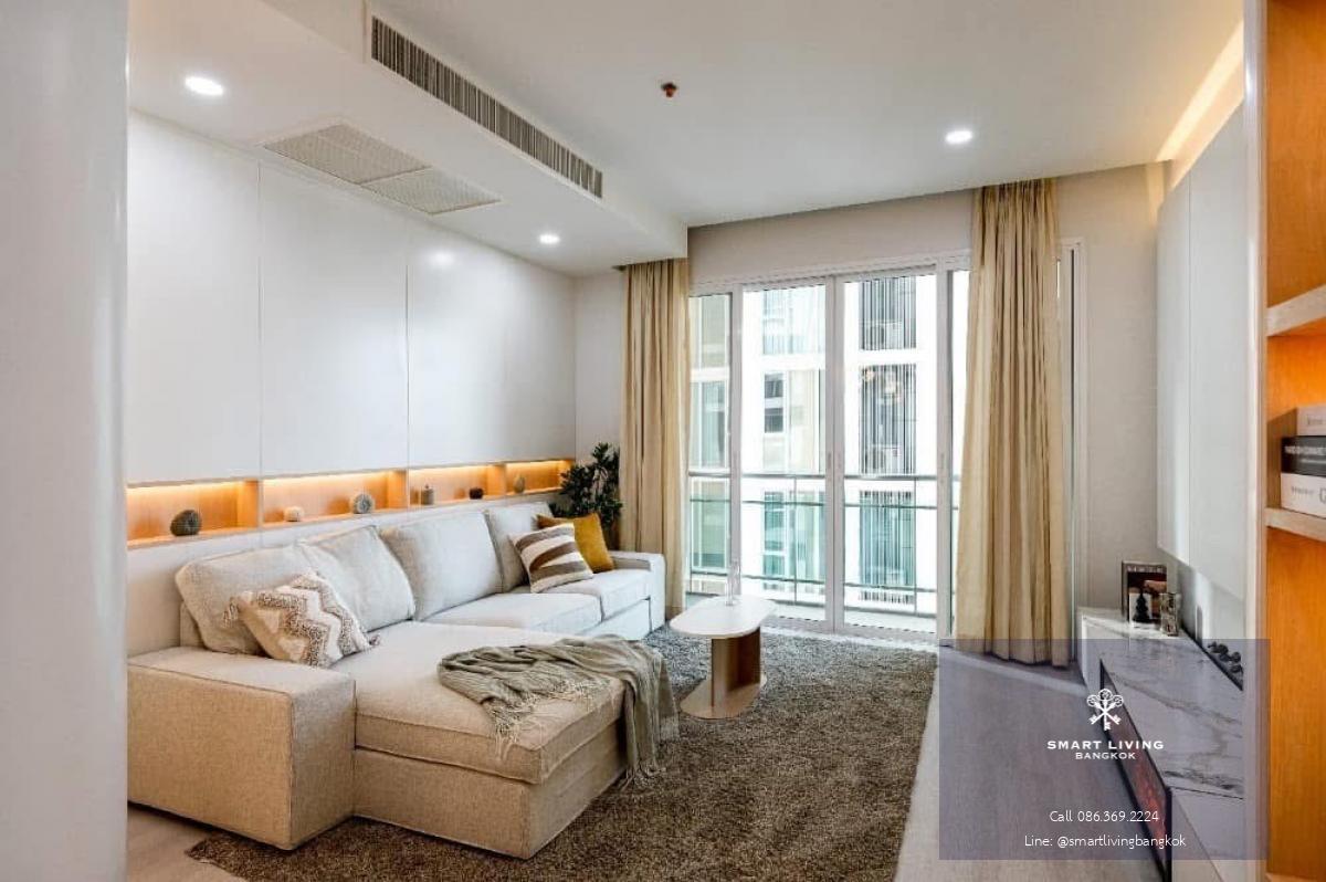 📢👇Worth for living or investing with newly renovated unit, close to BTS, Central Embassy, Terminal 21