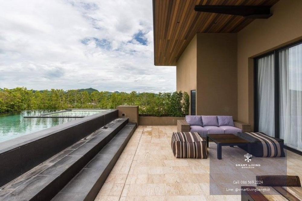 📢👇Penthouse at Luxury lake-side condominium , not far from BKK (Khaoyai )natural place, nice weather all through the year. This penthouse is with a private pool and jacuzzi , nice fully furnished and decoration.