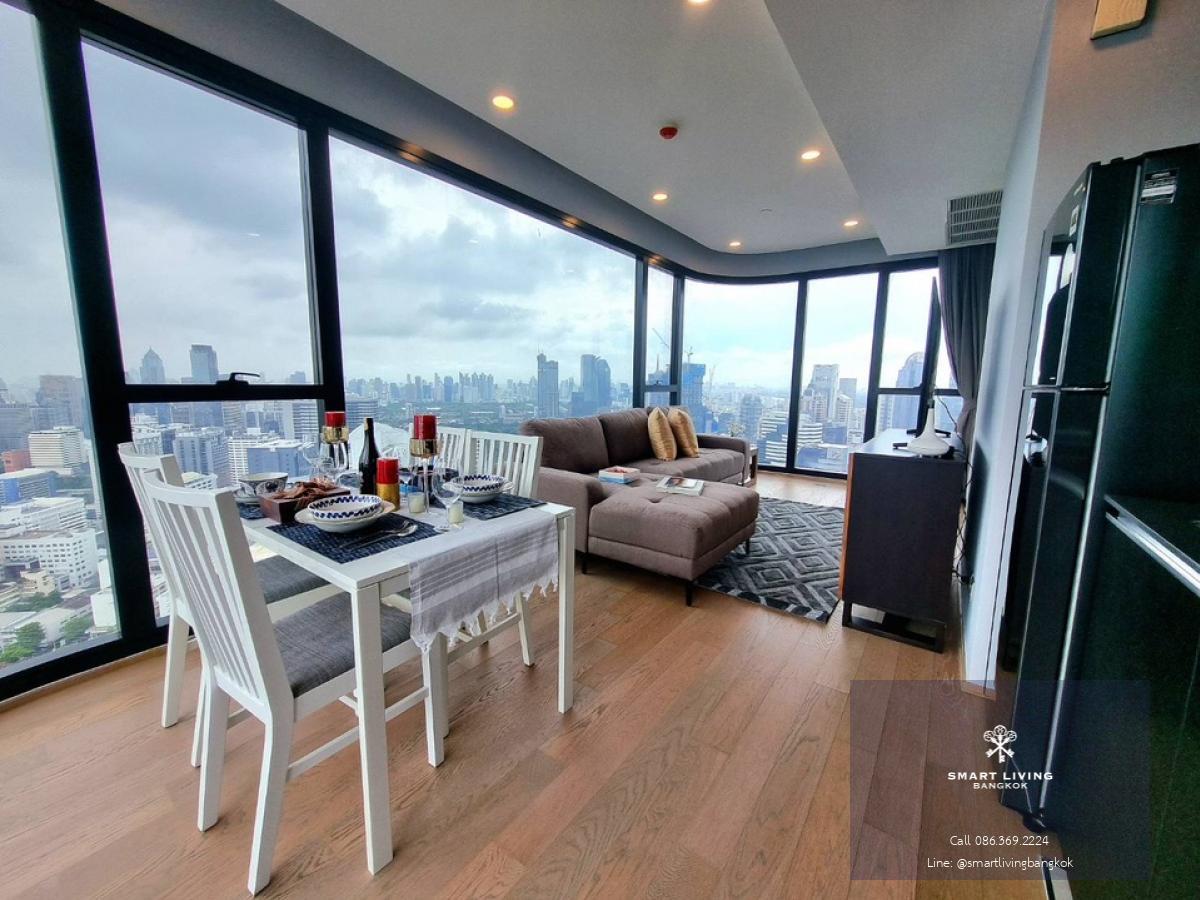 📢👇For rent beautiful panorama view  of Lumpini park, Royal  sport club , near Samyan Mitrtown, Siam Square, Chulalongkorn university , fully furnished and ready to move in.