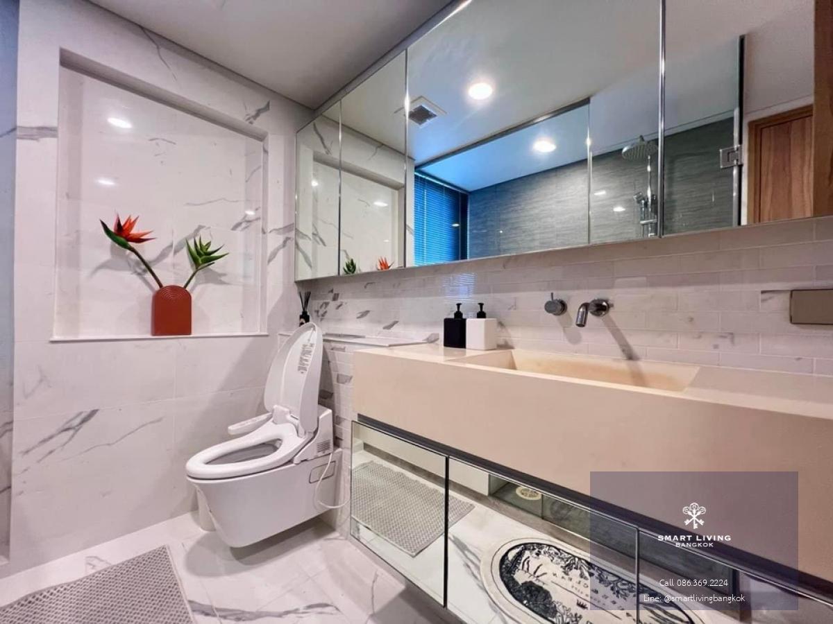 📢👇Corner unit at  Siamese Exclusive Sukhumvit 31, easily access in many routes, private elevator access, unblocked view, big balcony, fully furnished, ready to move in