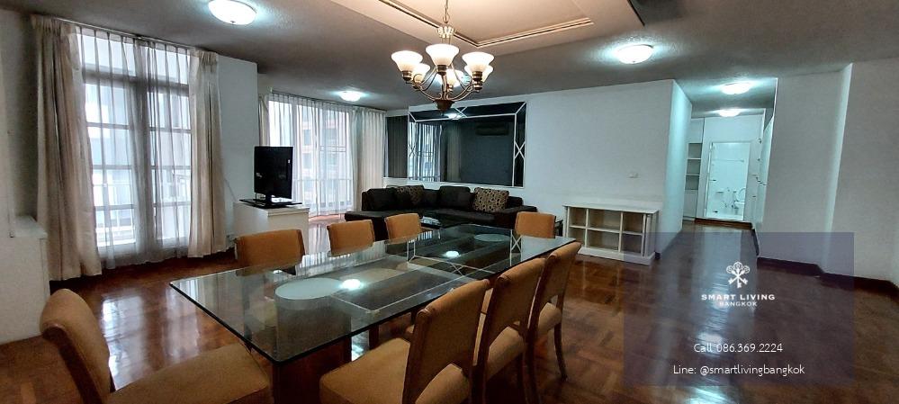 Hurry Book!✨ Family apartment Petfriendly 3 Bedroom 250 sq.m CBD near Chidlom Ready to move in