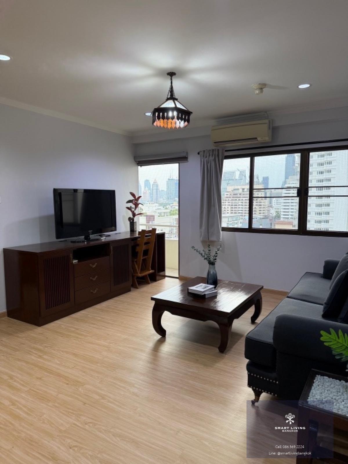 ✨ 👍For sale at reasonable and worth price for living or investing, corner unit near BTS Nana, NIST International school, Benjakitti park