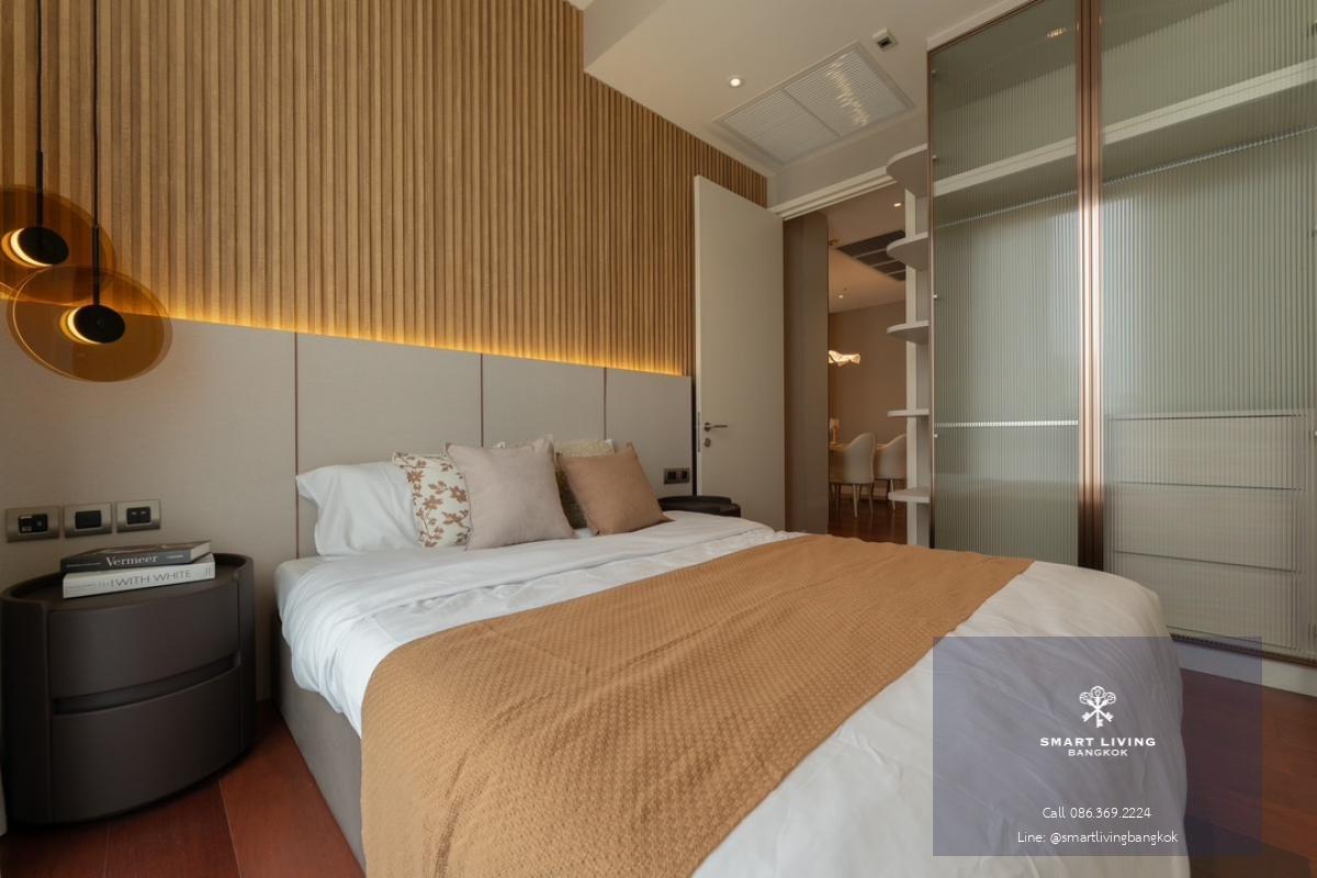 📢👇 Luxury brand new project in Thonglor where so many restaurants, coffee shops, supermarkets nearby , unblocked view, nice modern decor, ready to move in