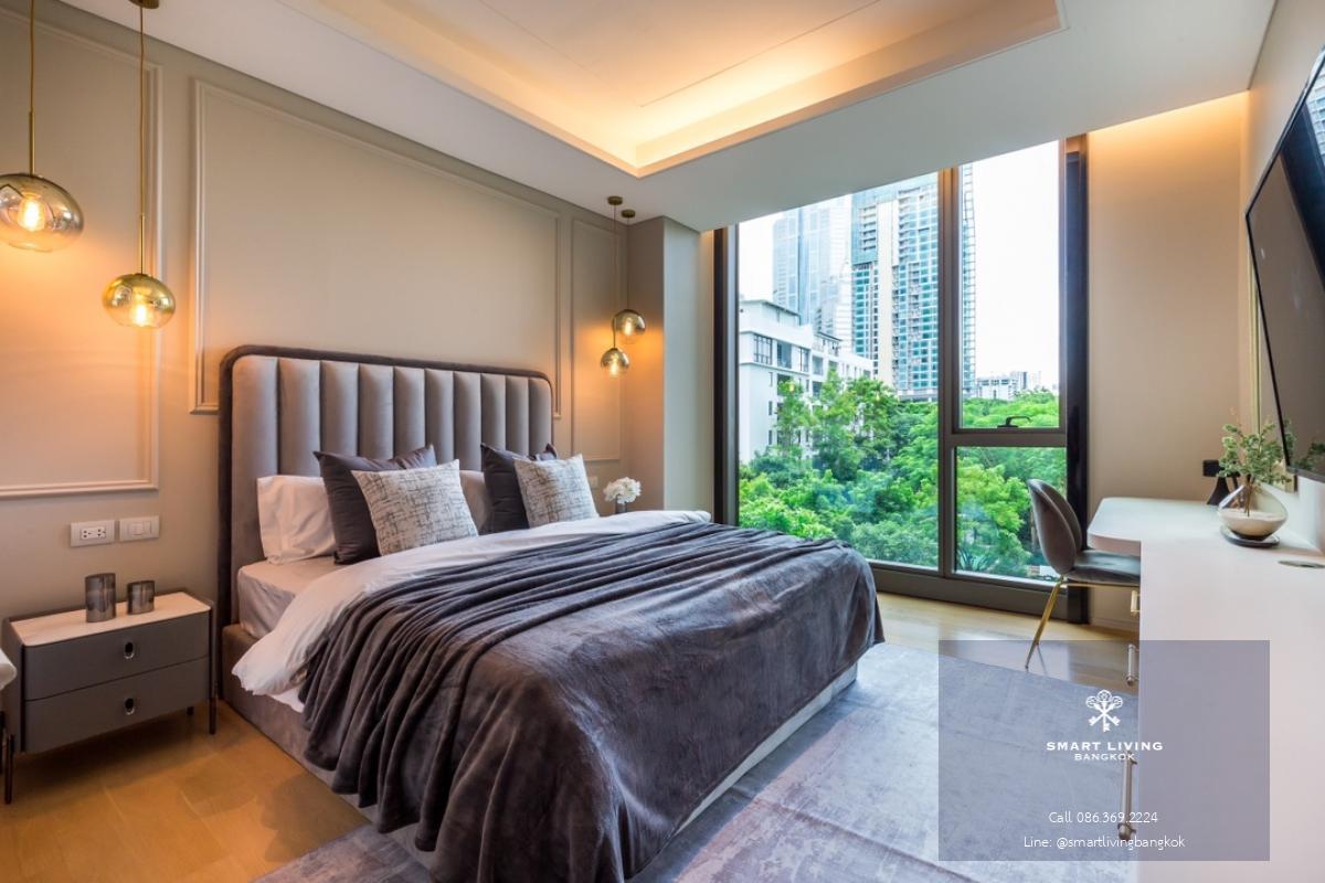 📢👇Luxury low rise condo, the most homely feeling and privately in Sindhorn village , adjacent to the Kimpton Maa-Lai Hotel and Velaa community mall, fully furnished, unblocked view of garden