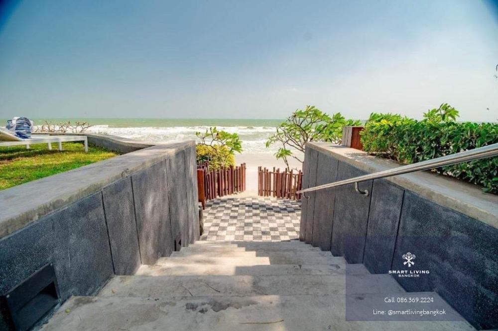 🔥 For sale condominium by the sea, Huahin, nice beach, near market village