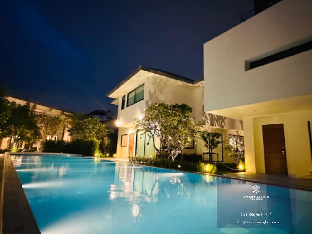 For rent petfriendly at Pridi Villa 3 in small compound, share pool, 4 bedroom