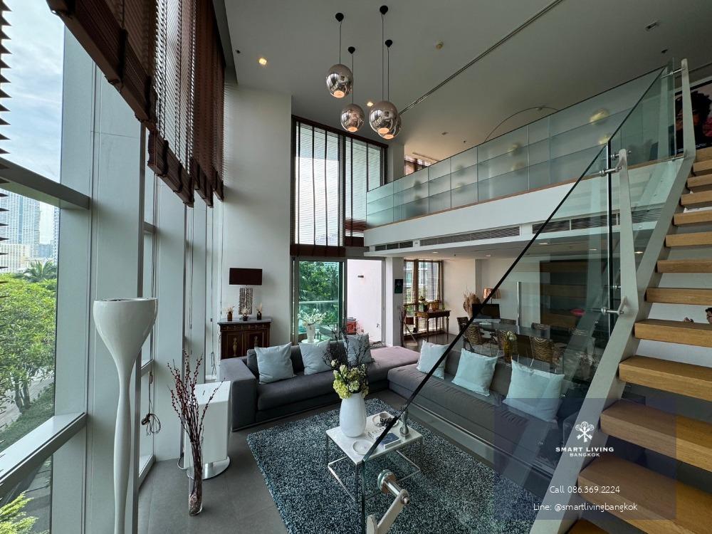 🔥Best price Duplex Penthouse for sale at The River Condominium 2xx,xxx / sq.m with luxury furniture and decoration 📢 Exclusive view facing Chao phraya river near iconsiam. Ready to visit and move in Tel. 086-369-2224