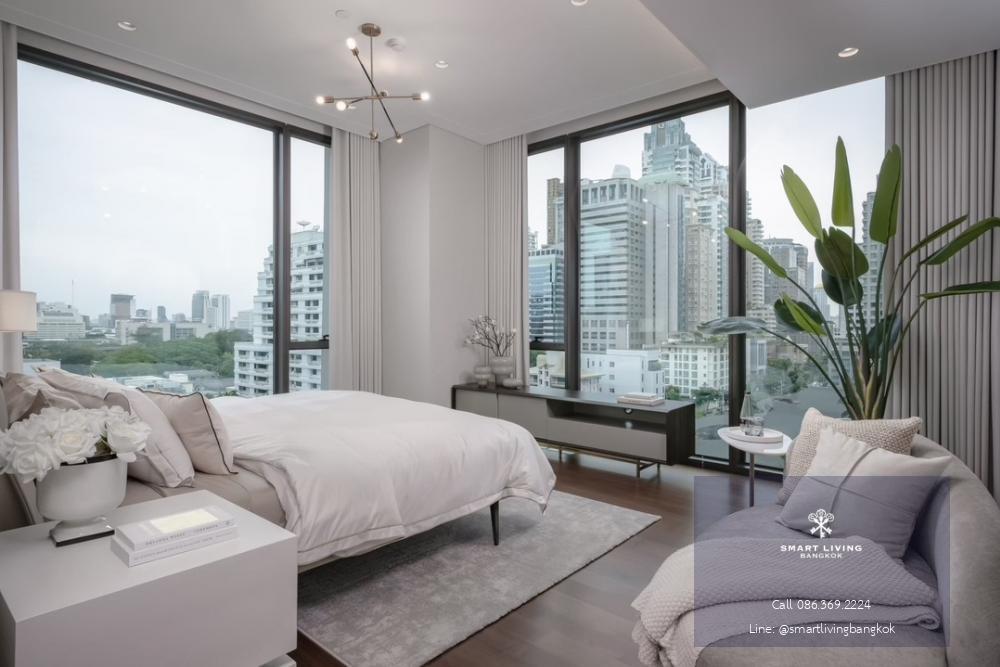 📢👇 Rare item big size unit for 2 beds at The Residences at Sindhorn Kempinski , The most luxury brand new project and  unit in prime area in Sindhorn village next to Velaa community mall in Langsuan, peaceful and quiet, conceige service as 5 stars hotel,