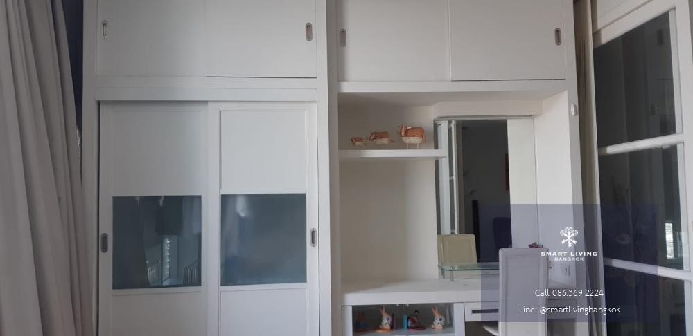 📢👇Very good deal for 1 bed near Icon Siam , Sena fest community mall, relaxing with unblocked river view, fully furnished.