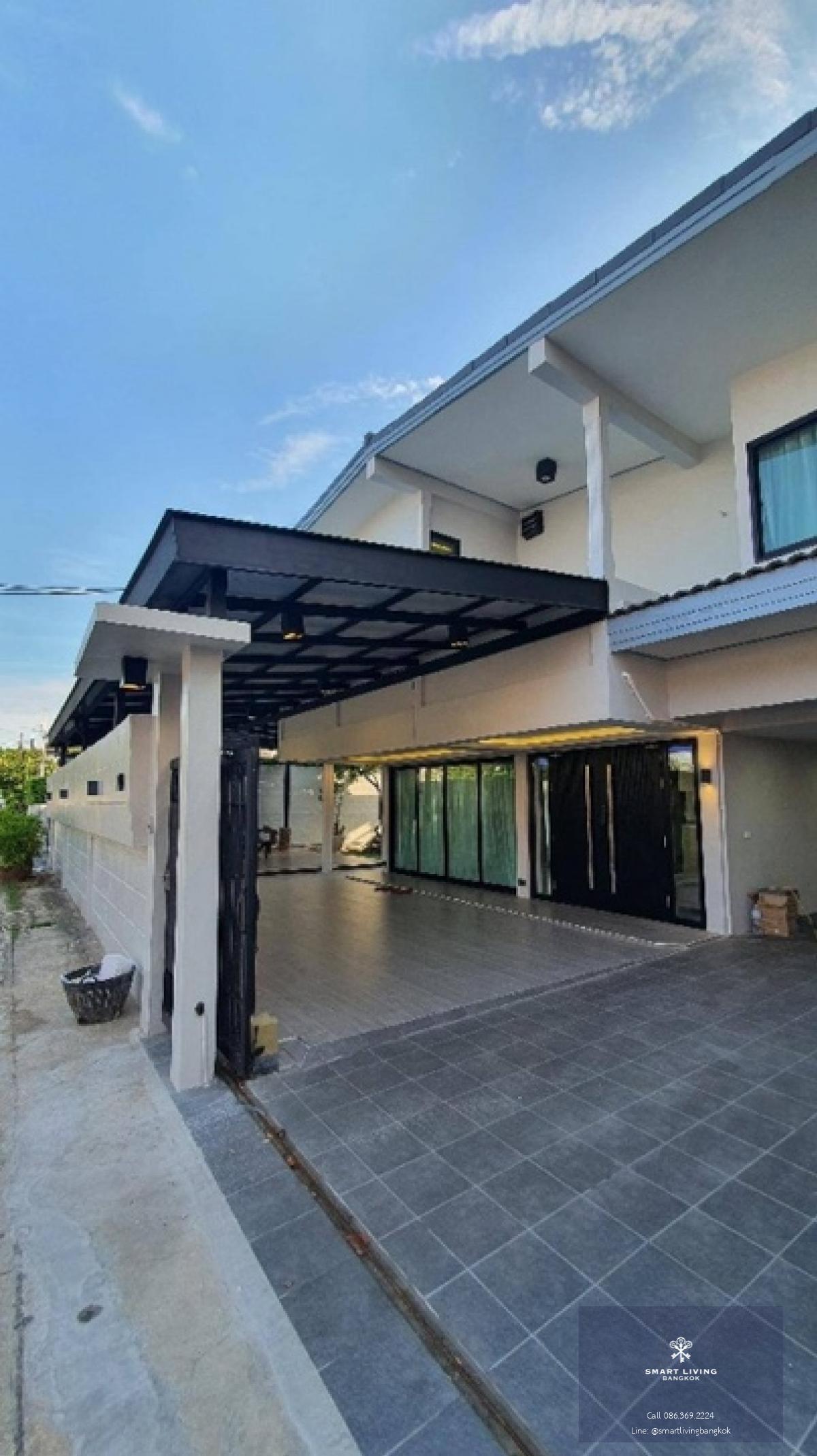 ✨ 👍For rent/ sale house in Ladprao Chok chai 4, 5 bedrooms, petfriendly, just renovated.