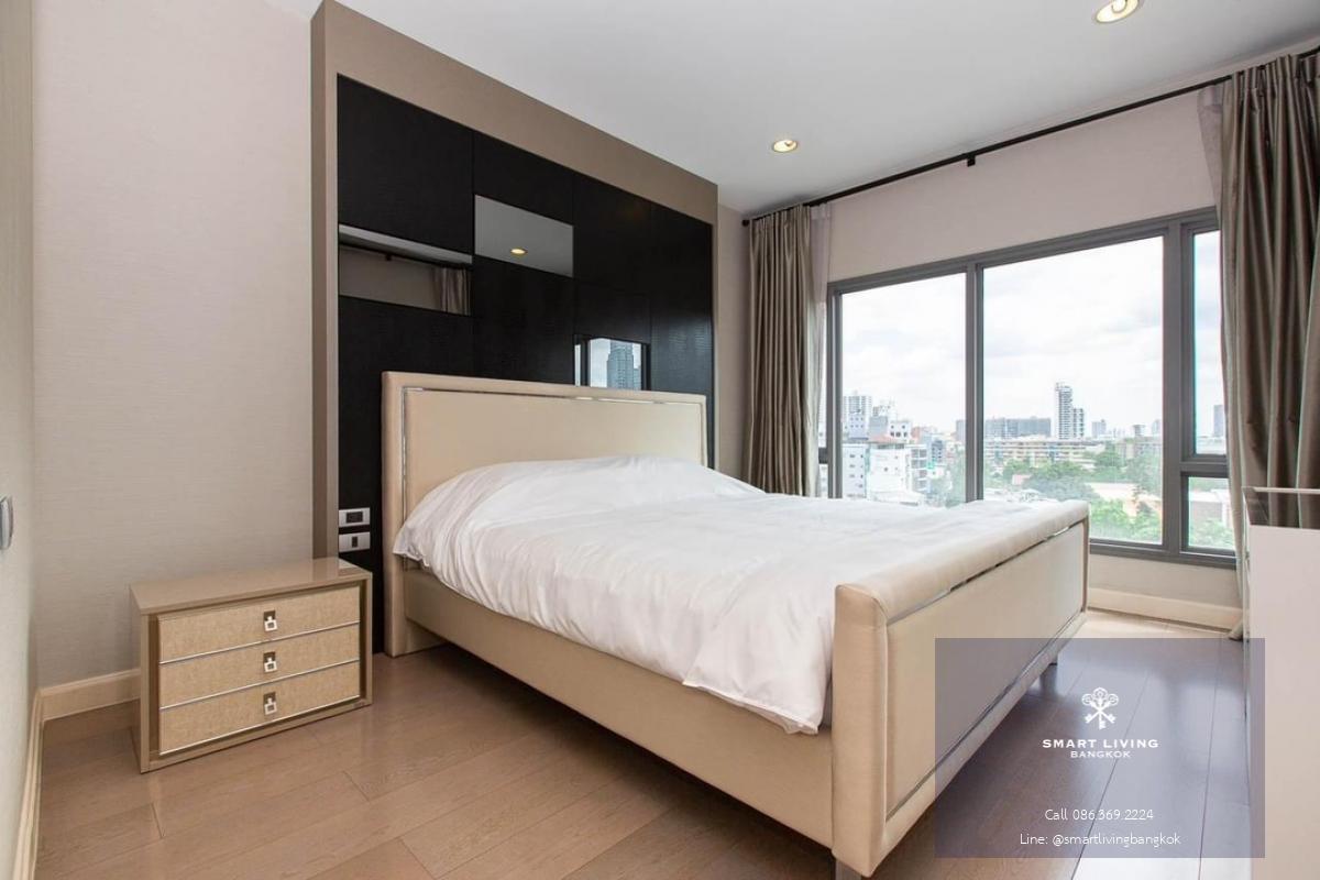 📢👇DUPLEX big size of 2 beds at The Crest Sukhuvmit 34 for rent, clear city view , fully furnished, very close to BTS This unit will be available on June 16,2024