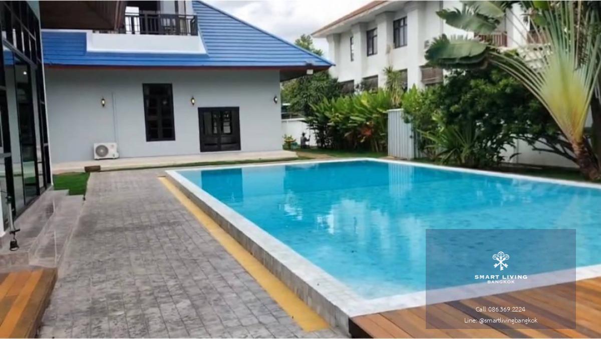 📢👇For rent / sale luxury house with private pool near Seacon Square, pet not allowed