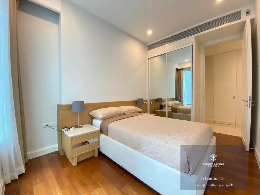 For rent Q Langsuan, 2 bedrooms, fully furnished, ready to move in, near Lumpini park, surrounded by malls close to BTS Chidlom