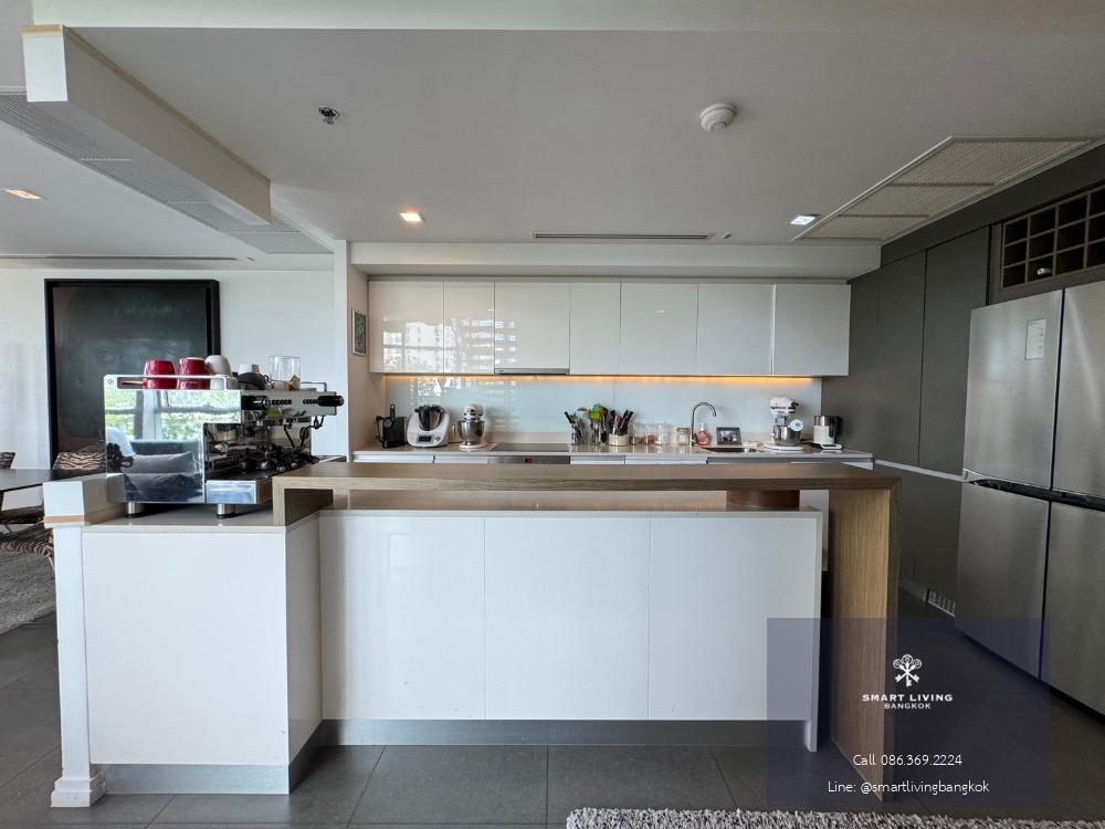 🔥Best price Duplex Penthouse for sale at The River Condominium 2xx,xxx / sq.m with luxury furniture and decoration 📢 Exclusive view facing Chao phraya river near iconsiam. Ready to visit and move in Tel. 086-369-2224