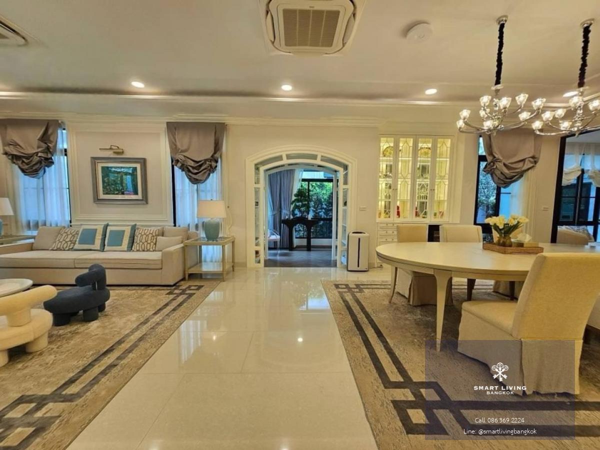 📢👇 Sell / rent a luxury house at Nantawan Rama 9-New Krungthep Kreetha Village (Nantawan Rama9-New Krungthep Kreetha), convenient to travel on many routes.