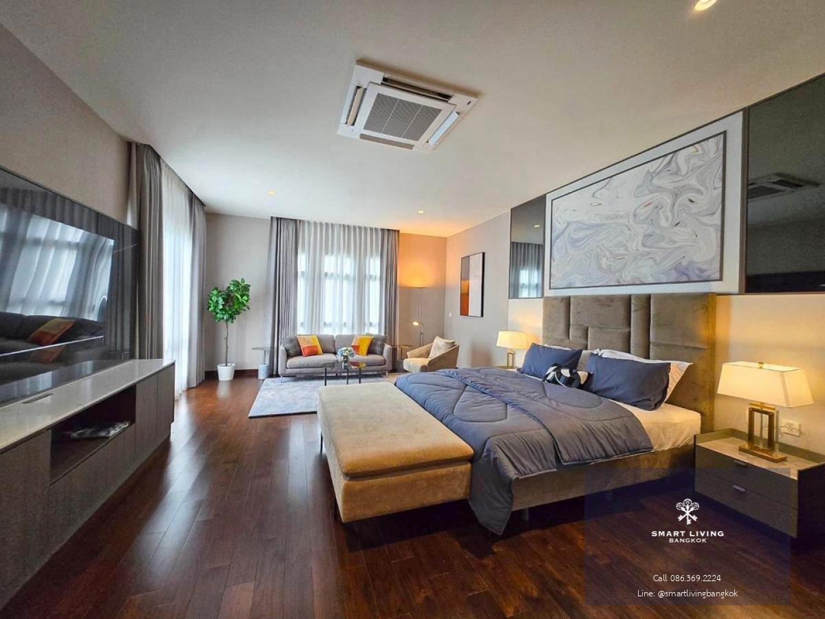 📢👇Luxury house in big size of land at Perfect Masterpiece Rama 9 - Krungthep Kreetha, easily traveling many routes, close to express way, fully furnished