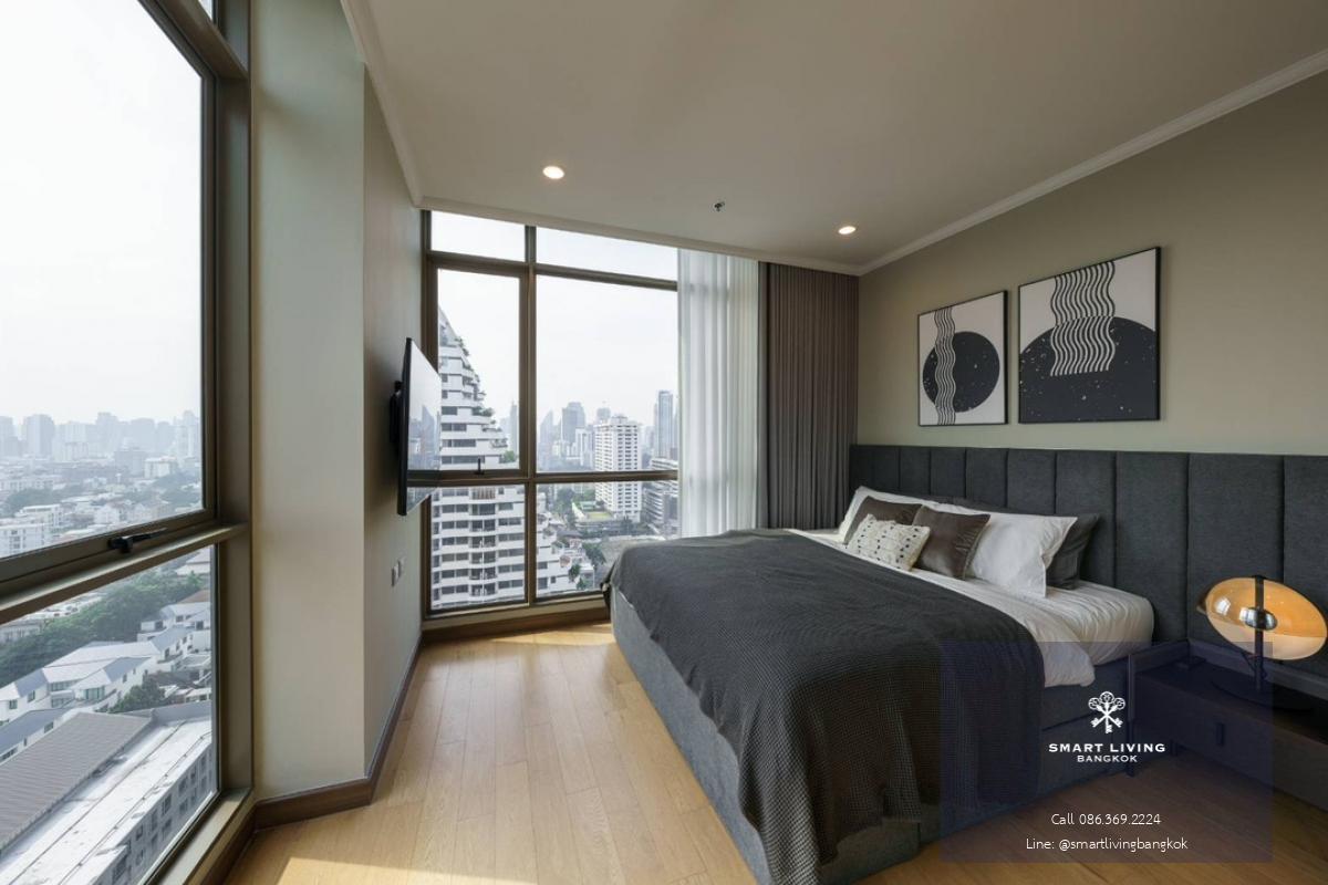 📢👇Living in the center of Bangkok, close to Em district: Emporium, EmQuartier, Emsphere, IKEA. 2 bedrooms corner unit near BTS Phromphong, unblocked view