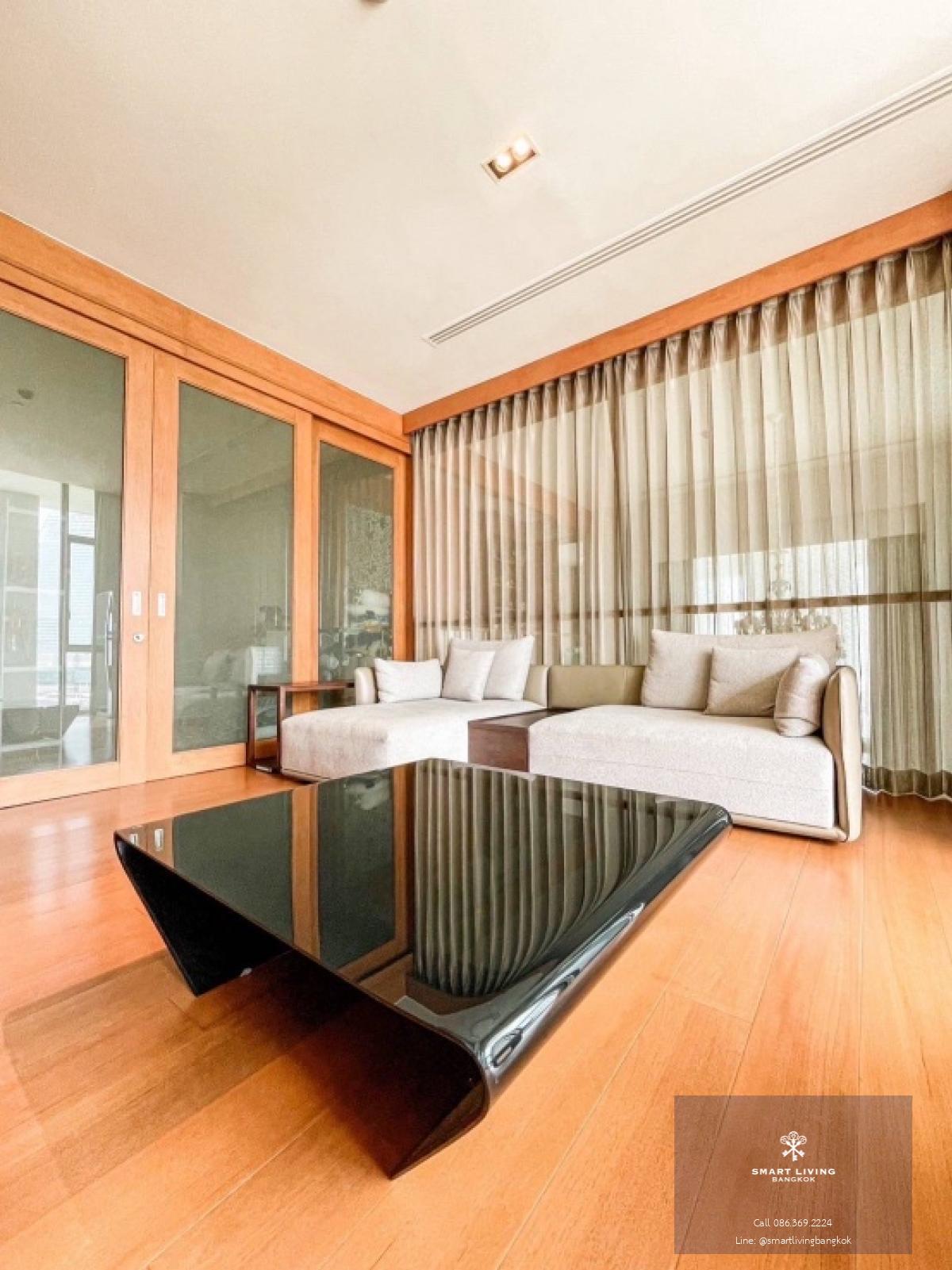 📢👇 Rare item  Luxury penthouse duplex, private lift, spacious living room , unblocked view, located in Sathorn, next to Sukhothai Hotel. There are three exits: one to Soi Suan Phlu , Soi Nanta(Sathon 1),  Sukhothai hotel ( south Sathon ), conceige serv