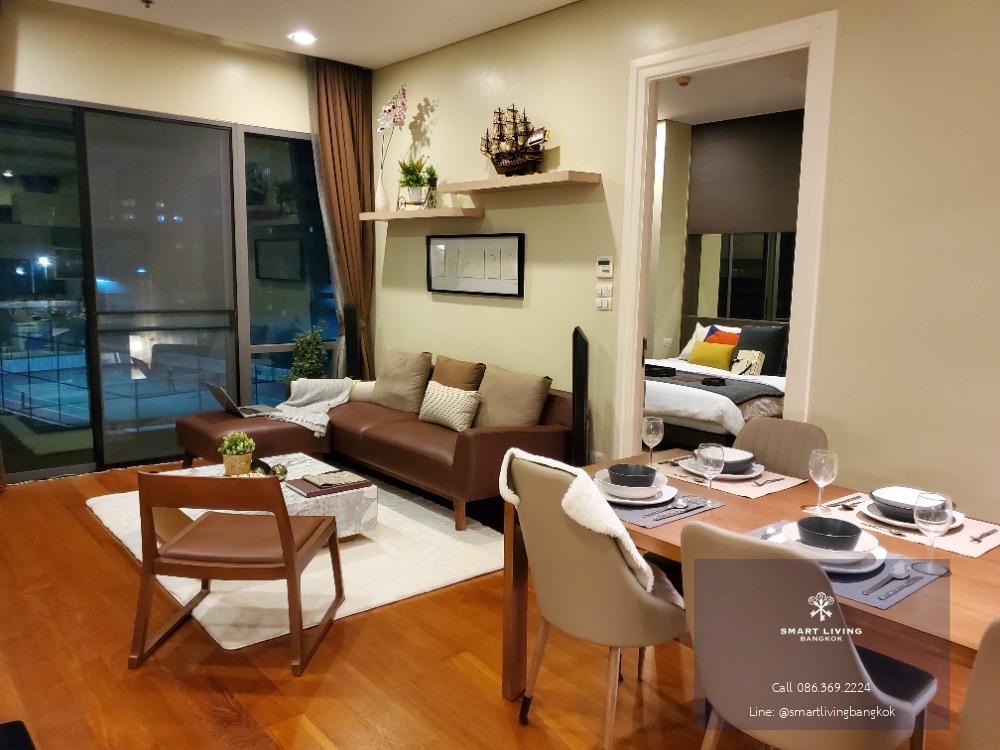 For rent/sale Bright 2 bedrooms with unblocked view long balcony near BTS Phromphong