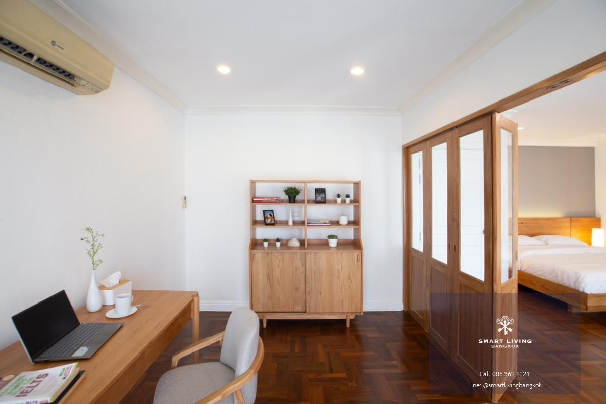 📢👇Newly renovated big size unit, petfriendly no size limit  Located at Sukhumvit 31, near Em district