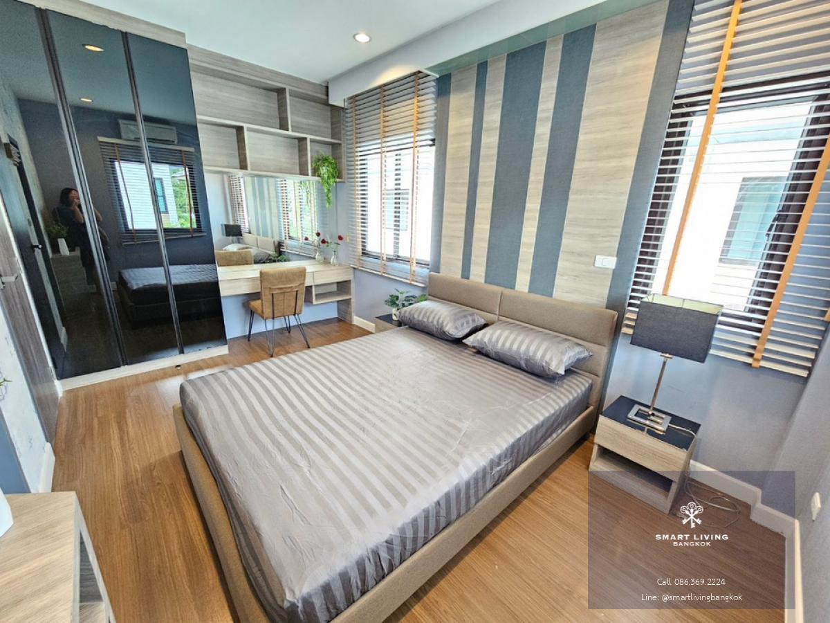 📢👇 Newly renovated at Baan Lumpini Suan Luang Rama 9 located only 550 meters to Suanluang park