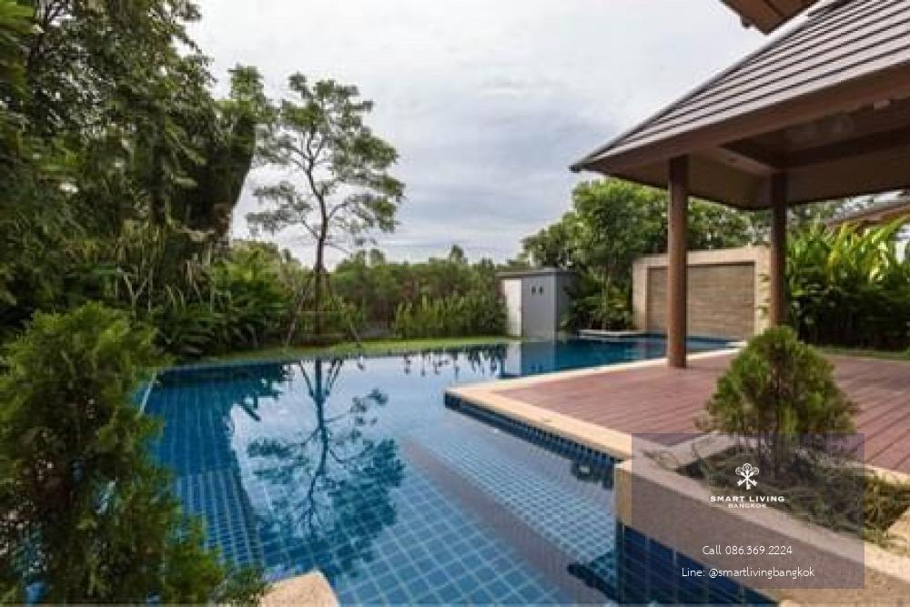 📢👇Luxury pool Villa at horseshoe point village Pattaya, good compound, high security, quiet and peaceful with garden, private pool