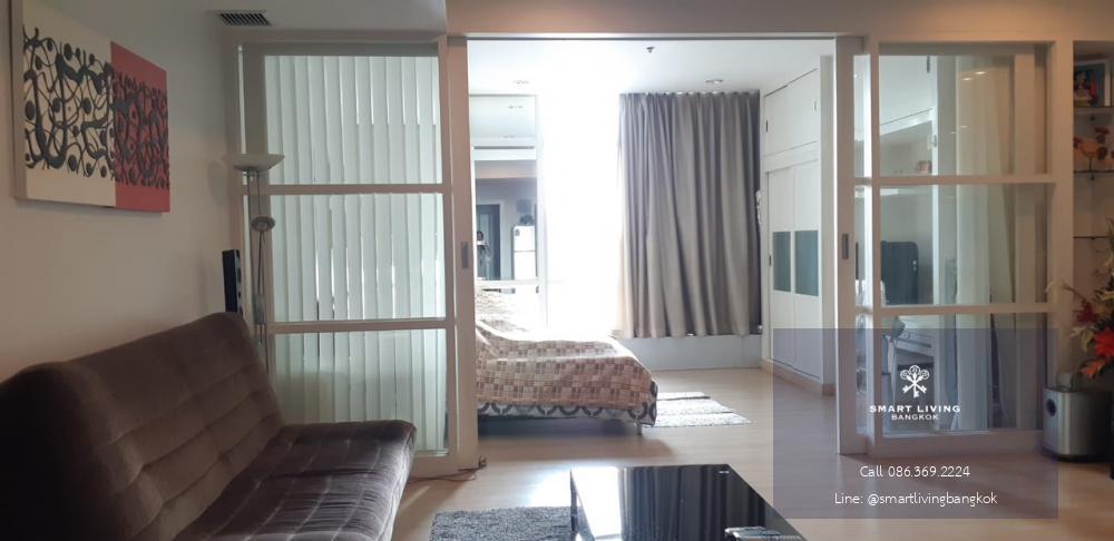 📢👇Very good deal for 1 bed near Icon Siam , Sena fest community mall, relaxing with unblocked river view, fully furnished.